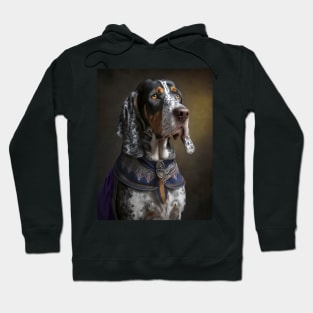 Royal Portrait of a Bluetick Coonhound Hoodie